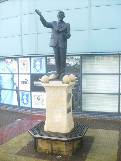 Bronze Sculpture, Jimmy Hill Tribute