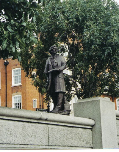 Bronze Sculpture, James McNeil Whistler